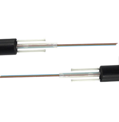 6中心GYFXTYの単一モードG652Dの屋外の光ファイバケーブル