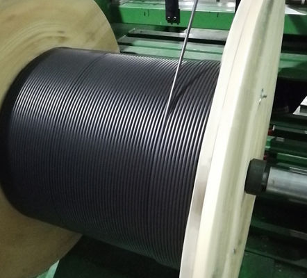 24人の中心の屋外の光ファイバケーブルの非金属強さメンバーは座礁した