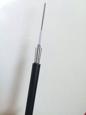 Customerized 2 4 6 8 12中心8.0mm G652Dの空気の光ファイバケーブル