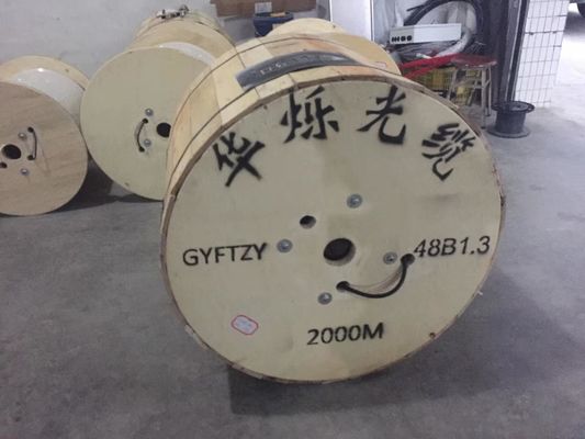 装甲250µm GYTA 4の中心の単一モードの光ケーブル非