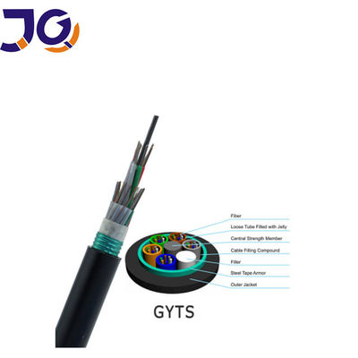 単一モードG652Dの装甲光ファイバーケーブルGYTA GYTS