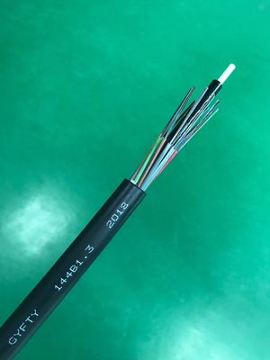 OEM 144の中心の屋外の管GYFTYの空気の光ファイバケーブル