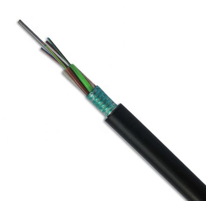 アルミニウム テープ単一モード96の中心GYTAの屋外の光ファイバケーブル