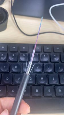 GYXTW G652Dの屋外装甲単一のジャケット12の中心の光ファイバケーブル