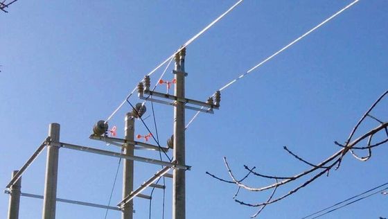 100mのスパンのArmoring 24の中心自己支持の空気繊維ケーブルFRPの外装