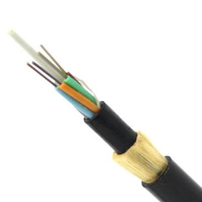 48中心100m Span Non Metallic Adss Optical Cable For Construction