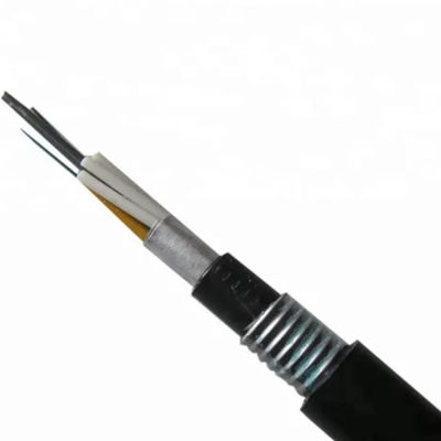 二重外装24の中心GYTA53の地下の光ファイバケーブルの単一モード