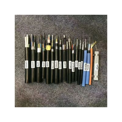 空気の単一モード48の中心GYTAの光ファイバケーブル