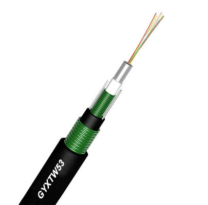 鋼鉄テープ管のための二重装甲光ファイバケーブルG657Aのタイプ