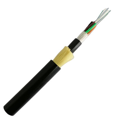 Aerial Fiber CableのPE Jacketedを支えているG657D300m Spanの自己