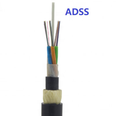 Core自己支持の96 ADSS Fiber Optic Cable WithのPE Jacket
