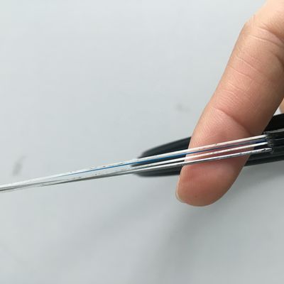 4中心の単一モードG657 FTTHの繊維光学のドロップ・ケーブル