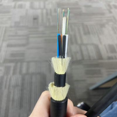 FRPの中央強さADSSワイヤー空気の光ファイバケーブル