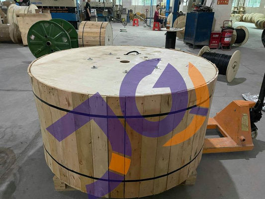 非金属単一のジャケットADSSの光ファイバケーブル6/12/24/48/96の中心100/200mのスパンG652D