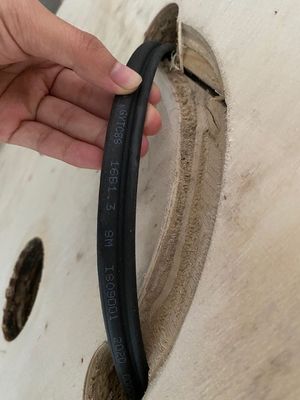 鋼鉄テープ装甲96中心GYTC8Sの空気の光ファイバケーブル