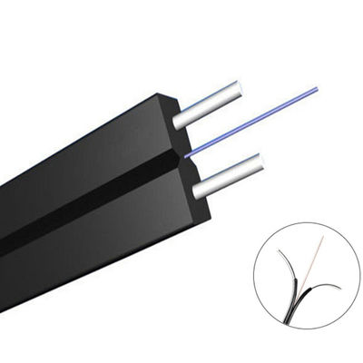 FTTH 光ファイバーケーブル G652D G657A ファイバー1 2コア シングルモード GJYXCH/GJXH ドロップケーブル