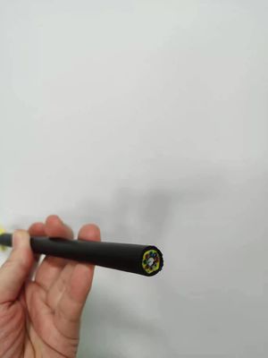 頭上式の単一のジャケットすべての誘電性の自己支持ADSSのスパン200m 12 48の中心のFibraの24の光ケーブル
