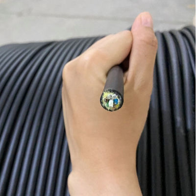 空気G652d自己支持の屋外ADSSの光ファイバケーブル48の中心