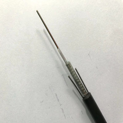 GYXTW G652Dの屋外装甲単一のジャケット12の中心の光ファイバケーブル